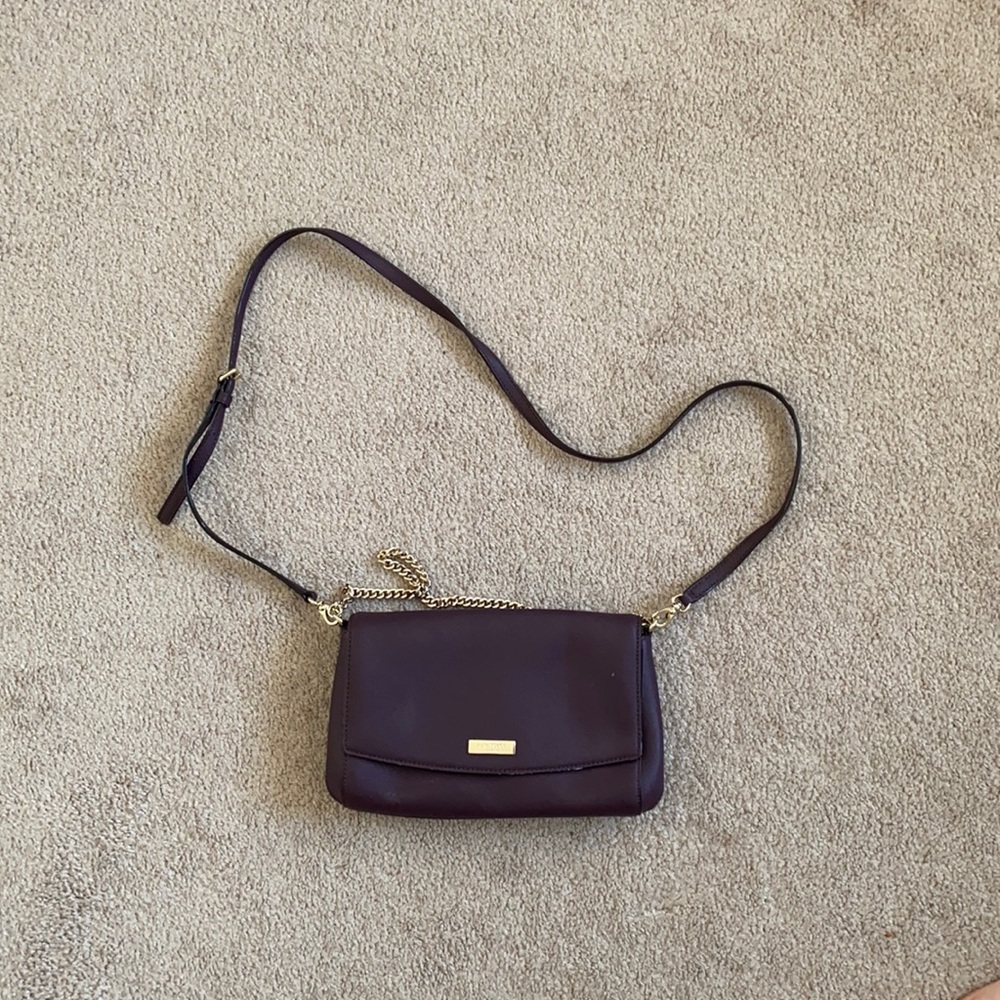 Dark plum Kate spade bag - Picture 1 of 6